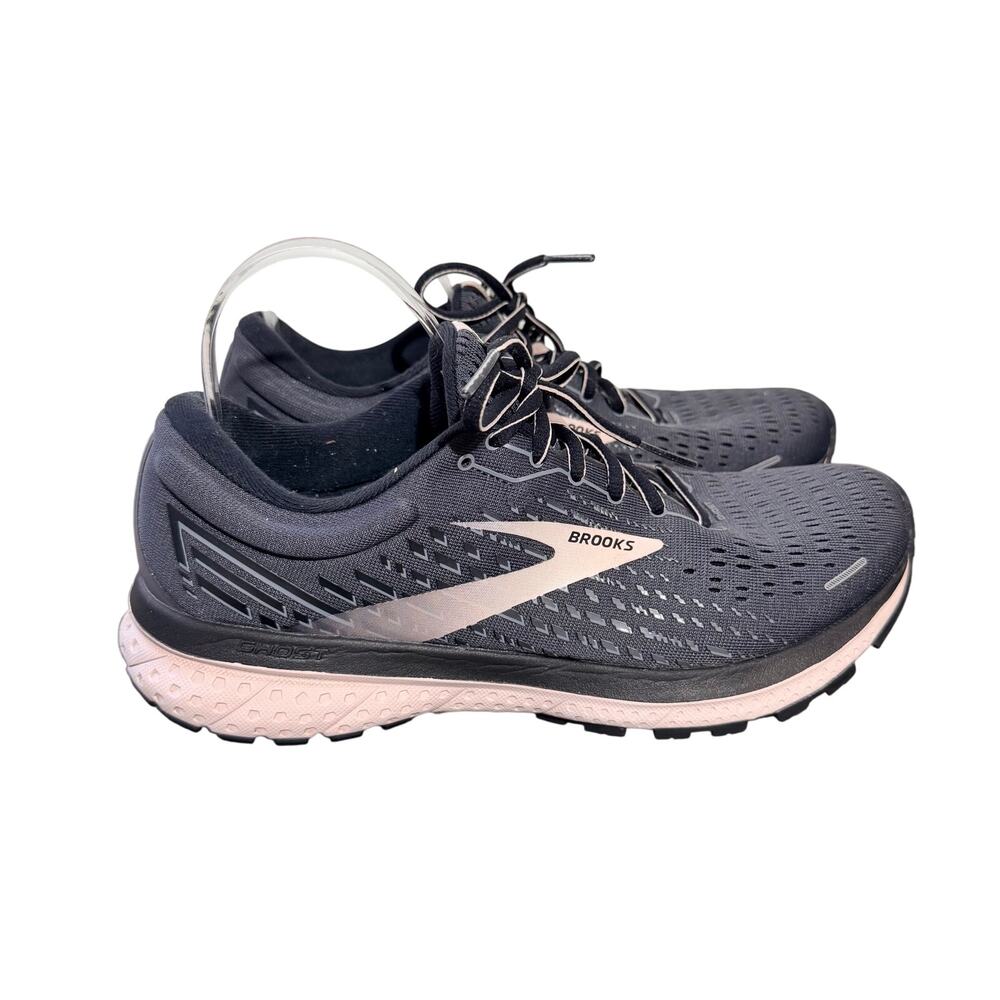 Brooks Womens Ghost 13 1203381B062 Gray Running Shoes Size 9.5 NO INSOLES
